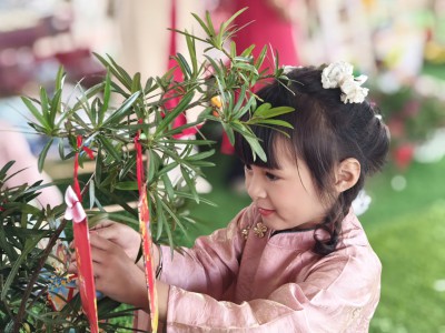 TỔ CHỨC LỄ HỘI MỪNG XUÂN TẠI MẦM NON CÔ TÔ - ĐIỂM TRƯỜNG HẢI TIẾN - NAM ĐỒNG