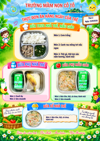 THỰC ĐƠN NGÀY 21/09/2026