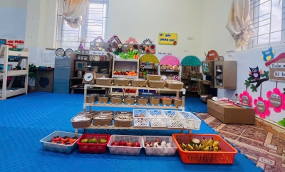 HỘI THI “TRANG TRÍ LỚP, GIỮ GÌN NHÀ VỆ SINH XANH - SẠCH - ĐẸP” NĂM HỌC 2025-2026